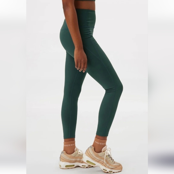 NWOT Girlfriend Collective Most Compressive High-Rise Legging, S, Moss - Picture 2 of 10